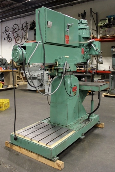 12" x 48" JOHANNSON ... RADIAL DRILL